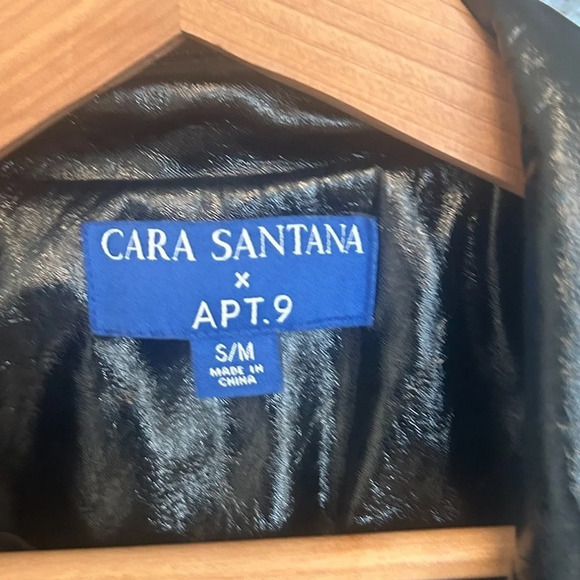 Cara Santana  X Apt. 9 collab wet trench coat size S/M excellent condition - Picture 12 of 12